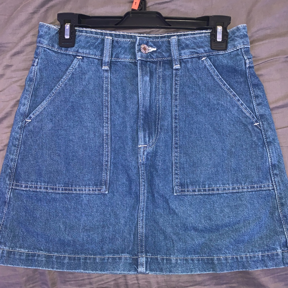 H&M blue Jean skirt
